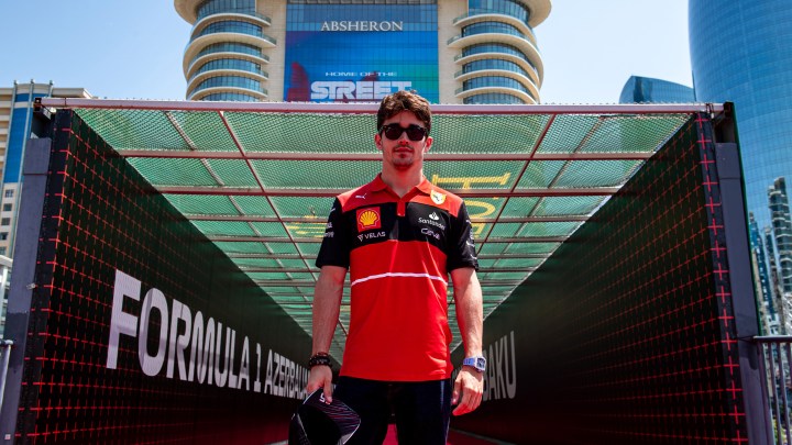 F1 Azerbaijan GP: Charles Leclerc stands on top in FP2