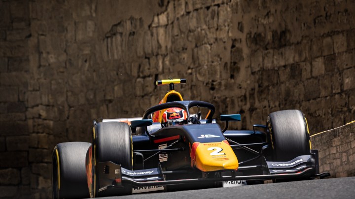 F2 Azerbaijan Sprint Race: Frederik Vesti wins after late drama
