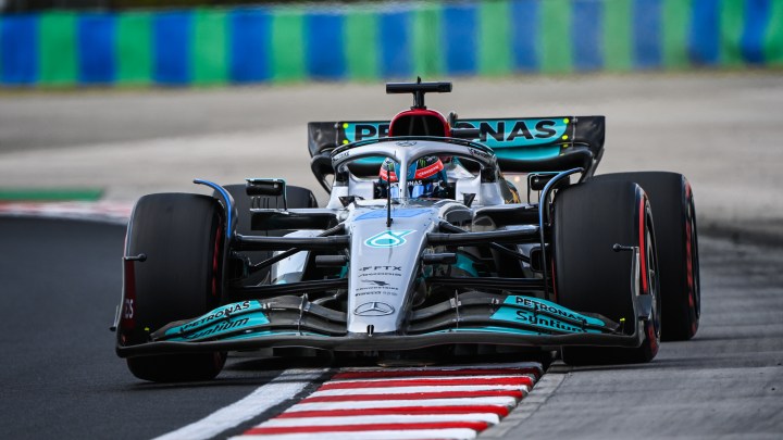 F1 Hungarian GP: George Russell secures maiden pole position