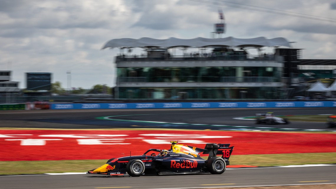 F3 British Sprint Race: Isack Hadjar wins after penultimate lap move