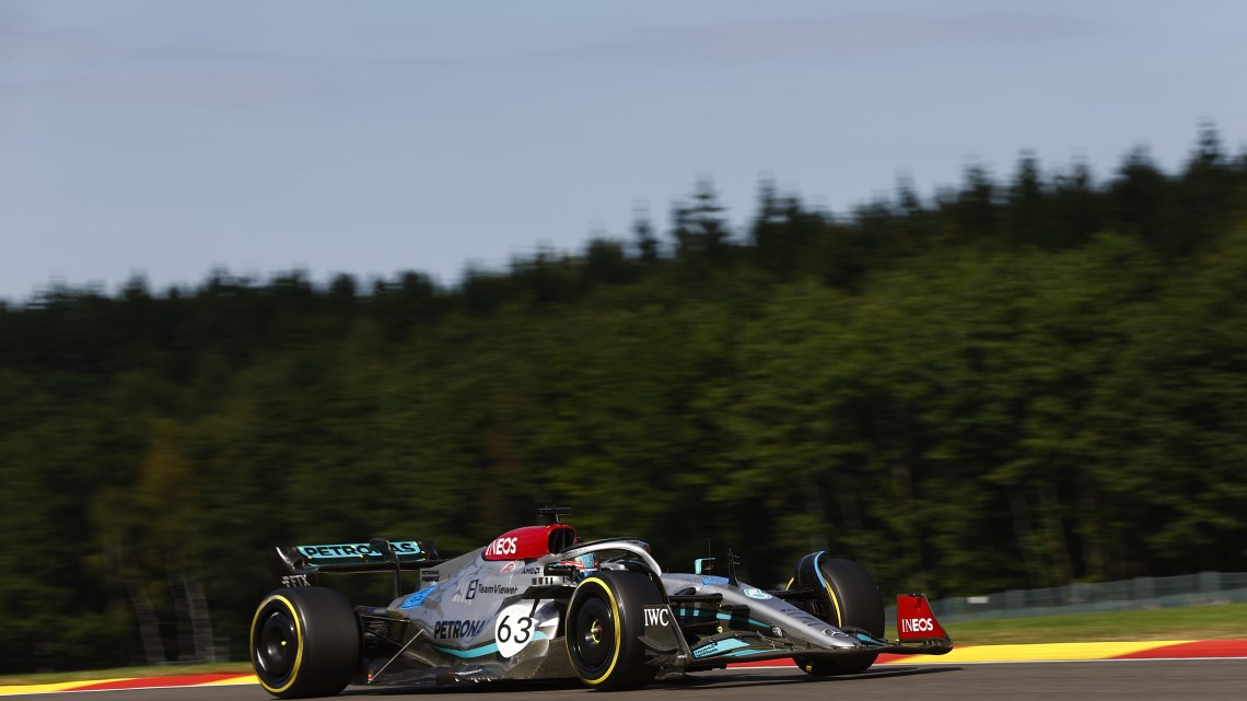 George Russell brands fourth-place finish ‘not too bad’ at Spa