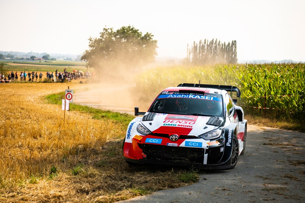 WRC Rally Belgium: Neuville leads as Rovanpera rolls out