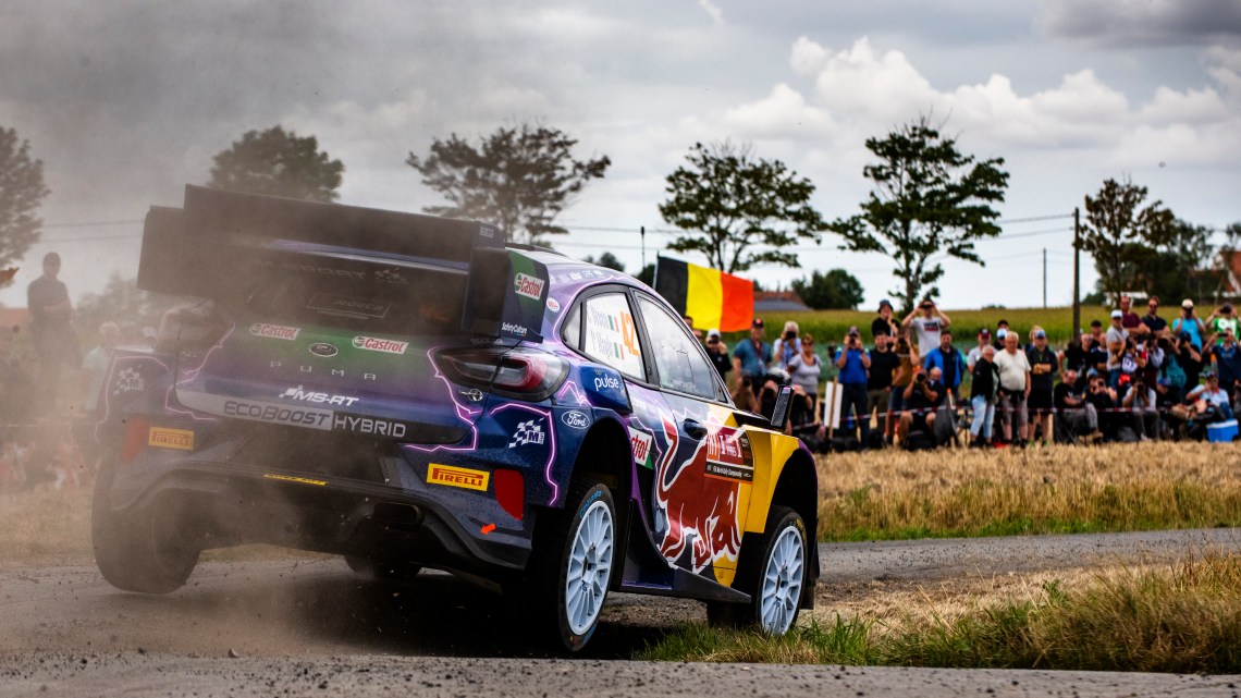 WRC: Craig Breen crashes out of Rally Belgium
