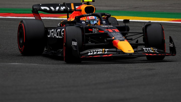 Belgian GP: Perez sets fastest time at end of FP3
