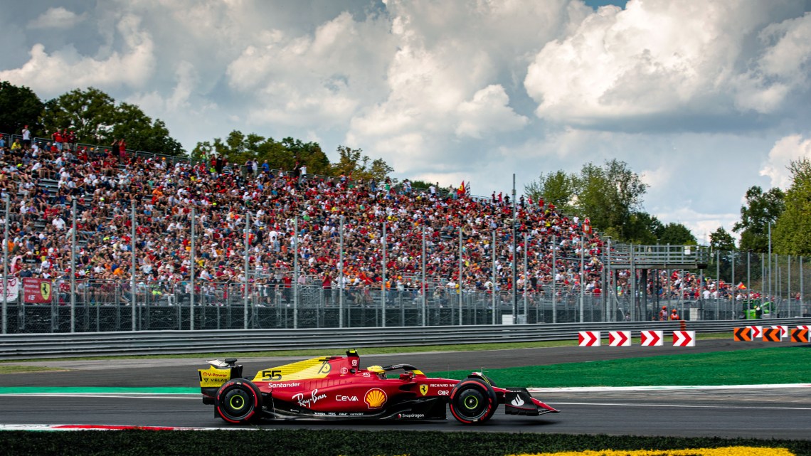 Italian GP: Sainz tops FP2 ahead of Verstappen