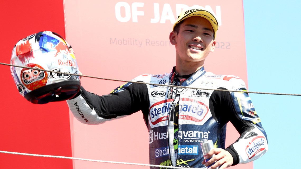 Moto3 Japanese GP: Guevara wins in crash-filled race