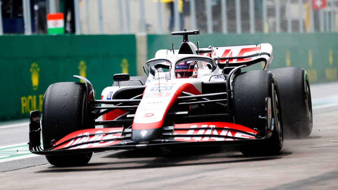 F1 Brazil GP: Kevin Magnussen secures maiden pole