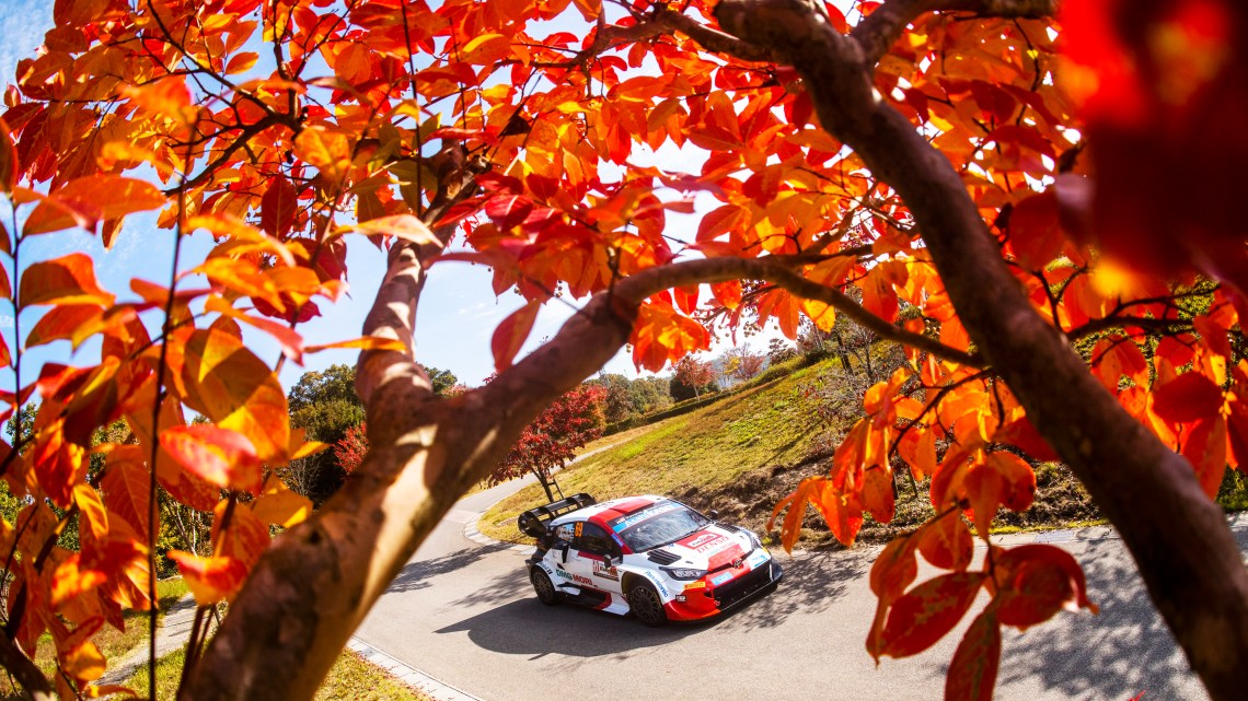WRC Rally Japan: Ogier puts Toyota on top in day one