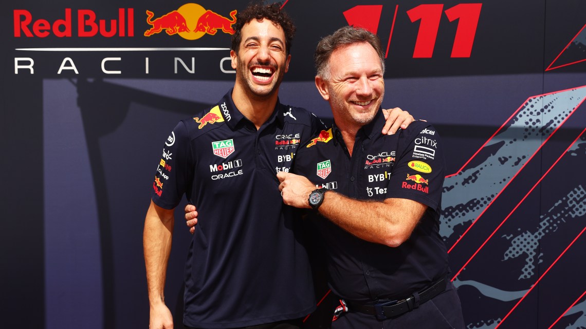 Daniel Ricciardo joins Red Bull in 2023 as third driver