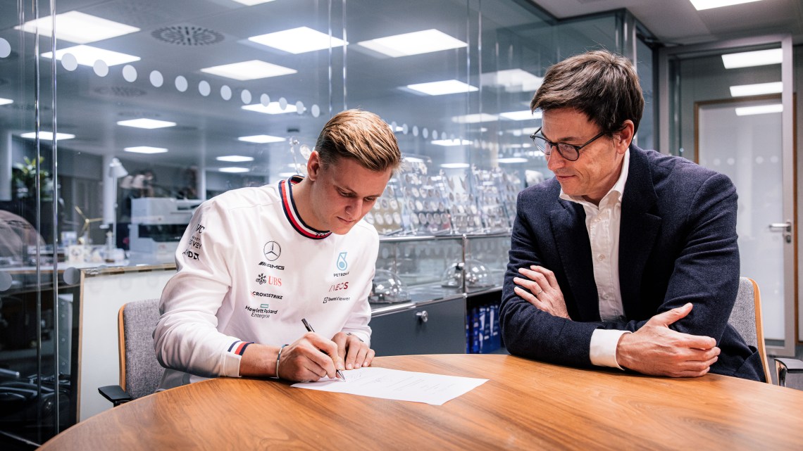 Mercedes sign Mick Schumacher as Reserve driver