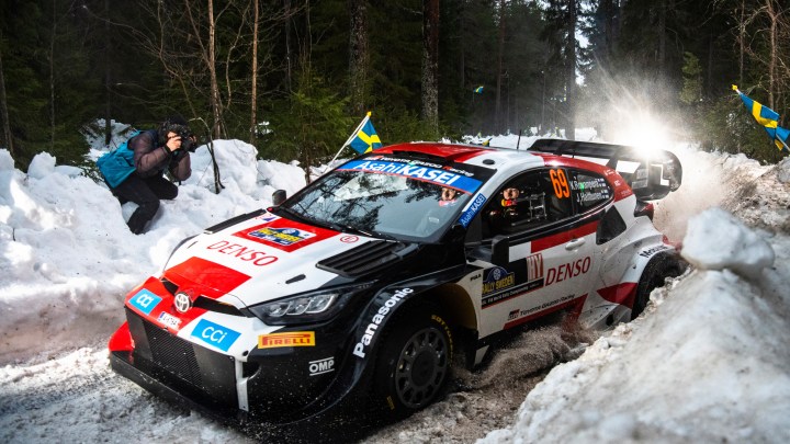 Rovanpera sets unbeaten SS1 time in WRC Rally Sweden
