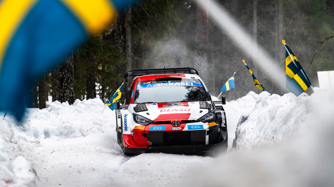 Rovanpera tops Rally Sweden Shakedown