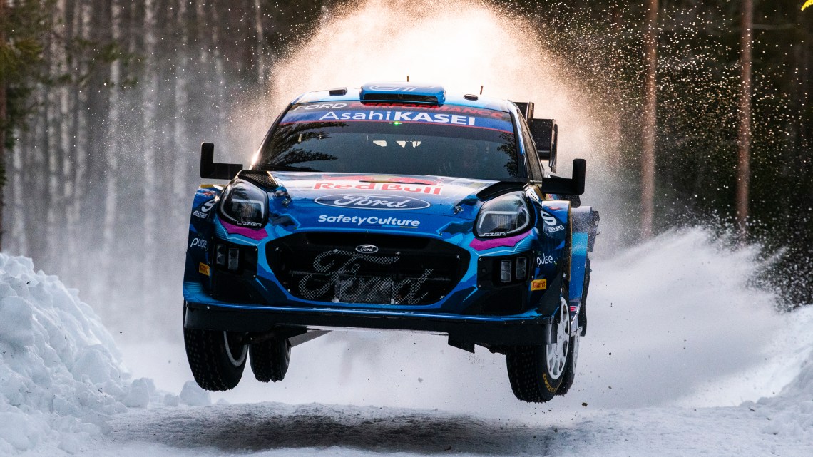 2023 Rally Sweden: Tanak snatches lead away from Breen