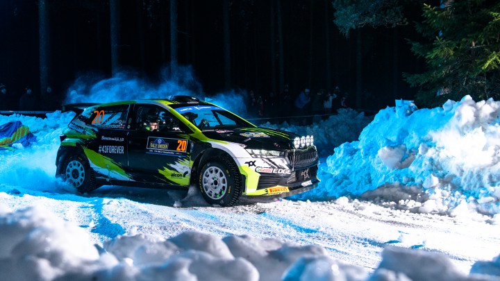 Oliver Solberg secures WRC2 victory in Rally Sweden