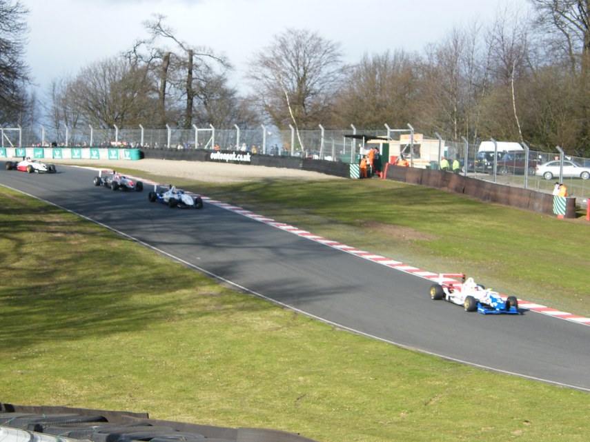 GB3: Hedley secures win in soaked Oulton Park