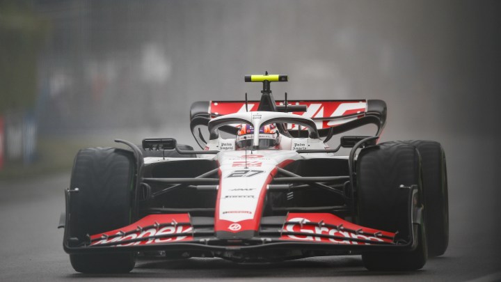 Hulkenberg joins Verstappen on the front row after wet Canada GP qualifying