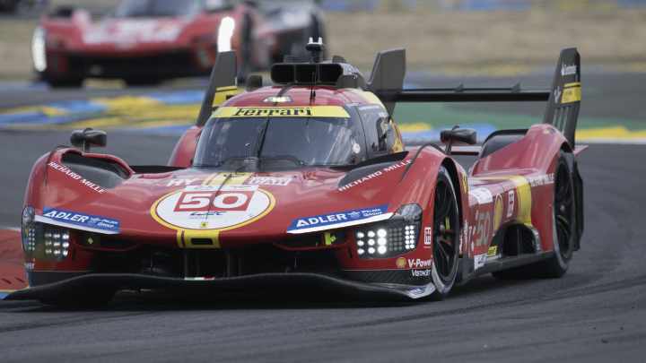 Le Mans 24 Hours: Bamber leads as a number of cars crash out