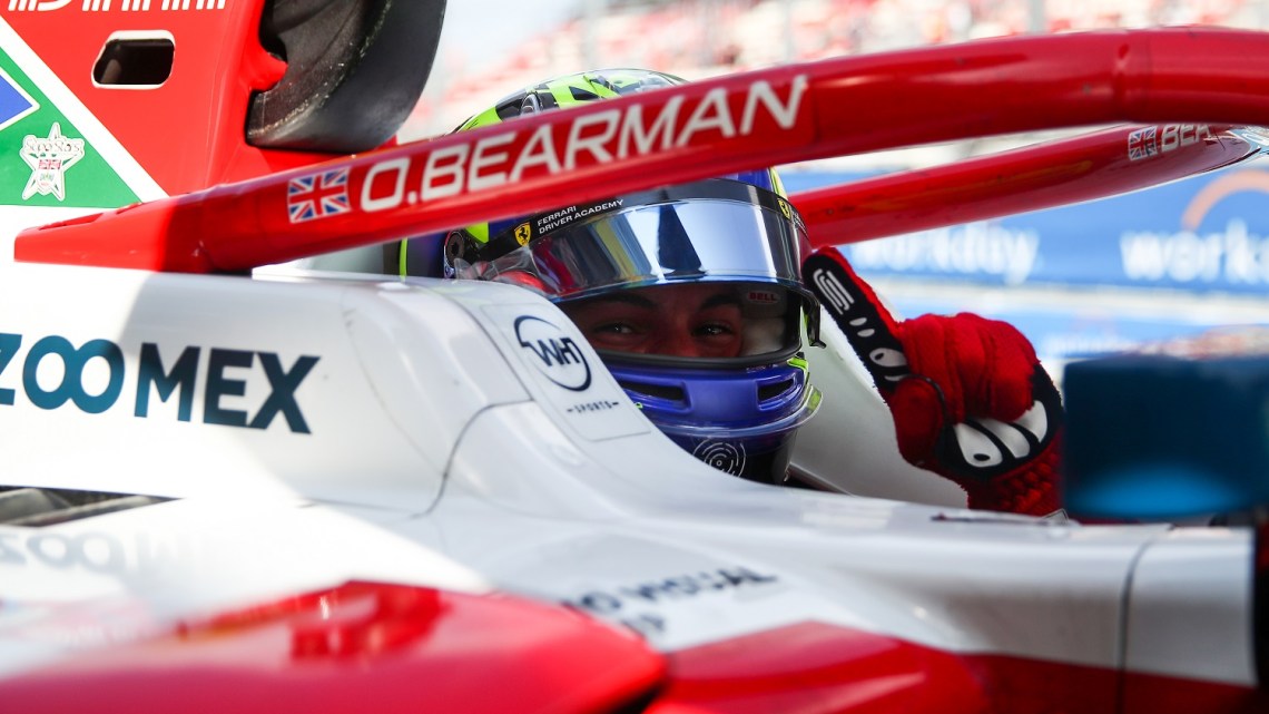 Spanish GP: Bearman cruises to feature race victory as Martins charges to third