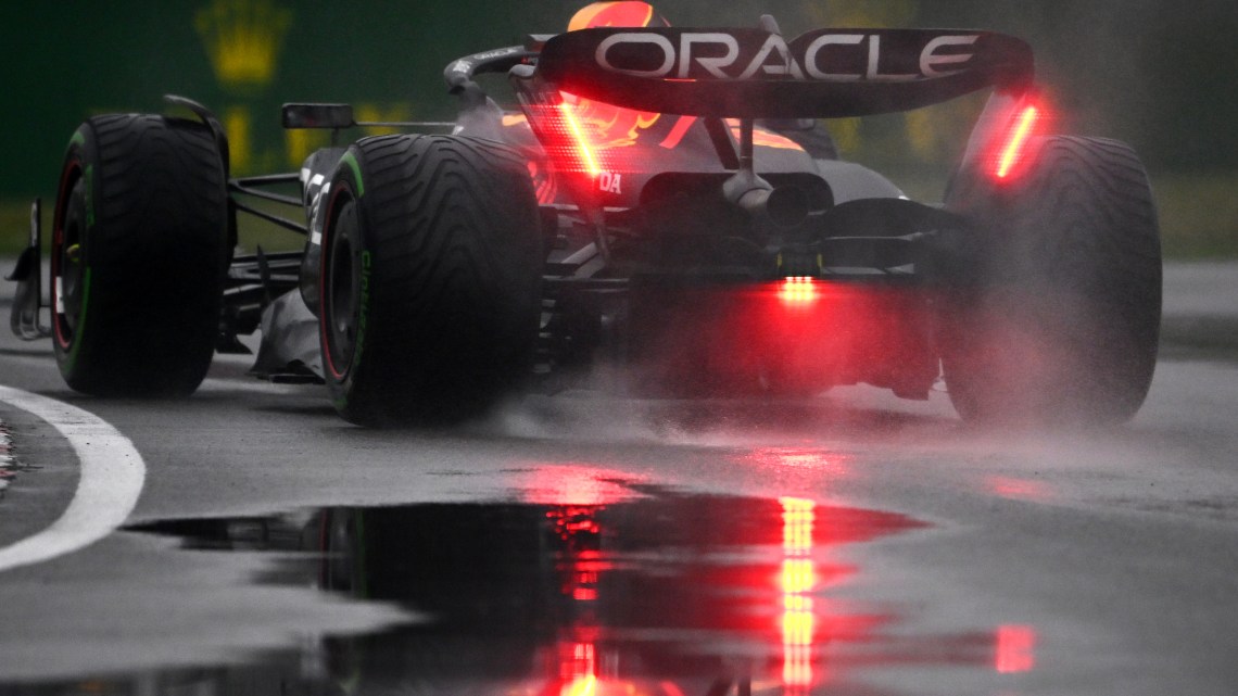Verstappen untouchable in soaked F1 final practice of Canada GP