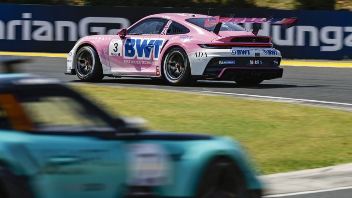Porsche Supercup: King secures victory in Hungary after race ends on session clock