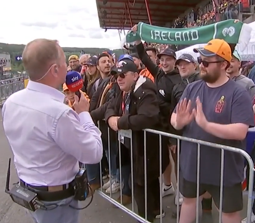 Fans still prefer Martin Brundle’s Grid Walk over the new Fan Walk