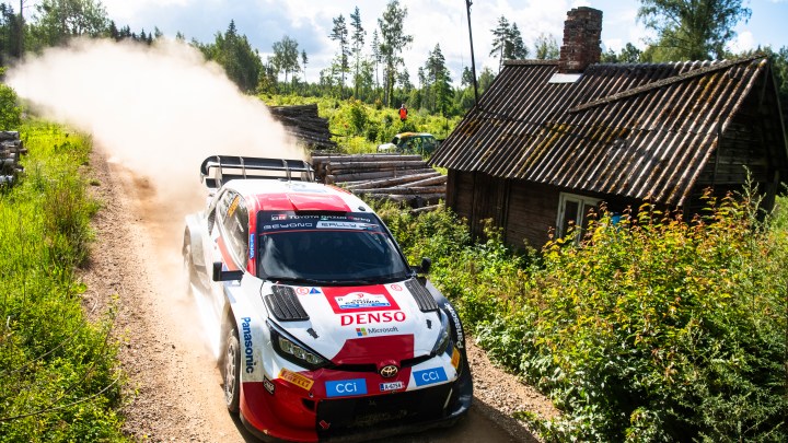 Rally Estonia: Rovanpera takes control of rally 3-seconds ahead of Neuville