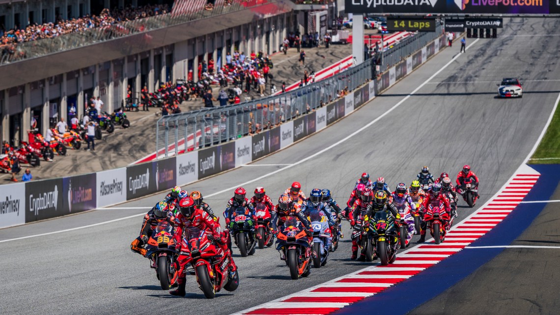 Bagnaia in a class of his own as he secures Austrian GP MotoGP win