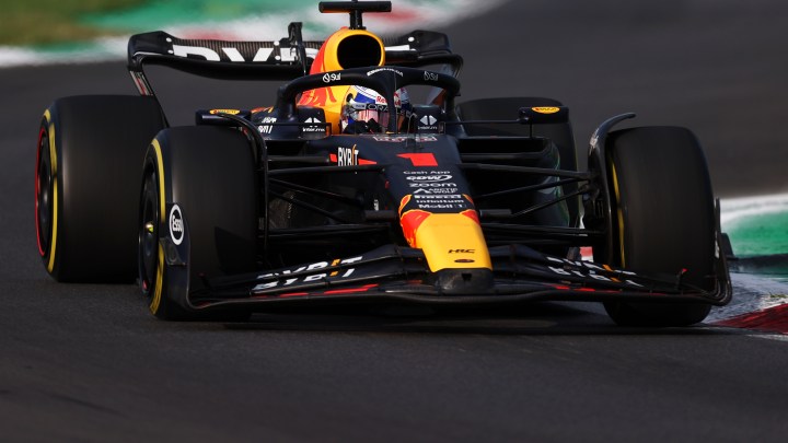 Verstappen tops first practice of Italian GP with hard tyre run