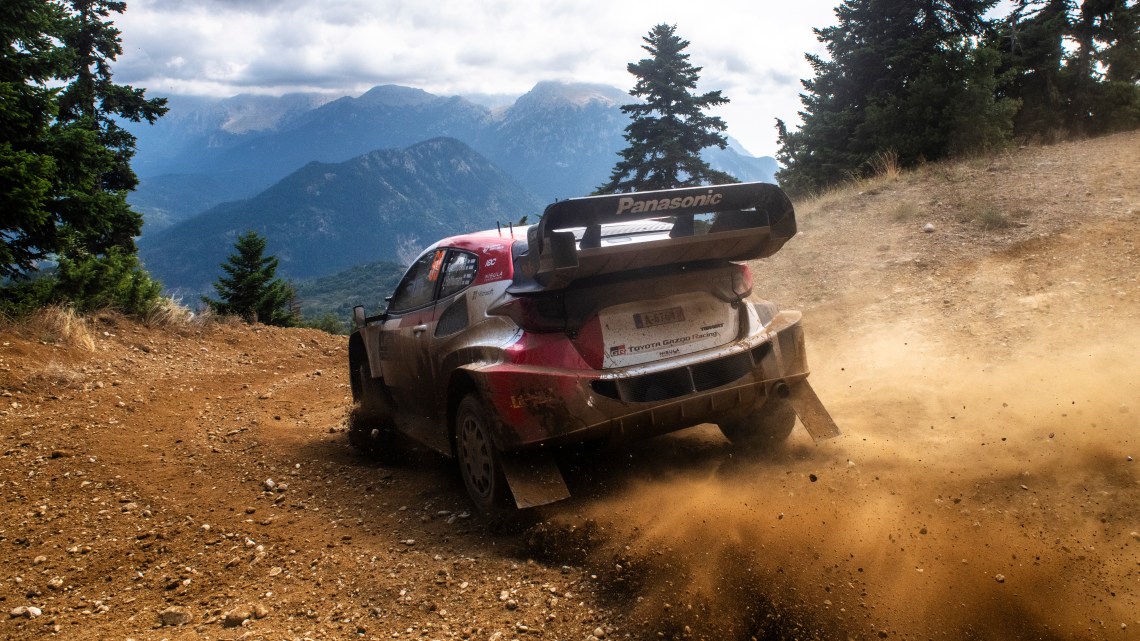 Neuville and Ogier take damage in Rally Greece as Rovanpera takes lead