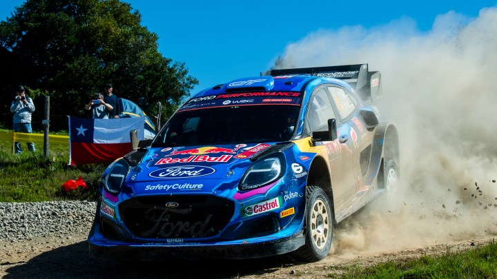 Ott Tanak leads WRC Rally Chile in the sport’s first day back since 2019