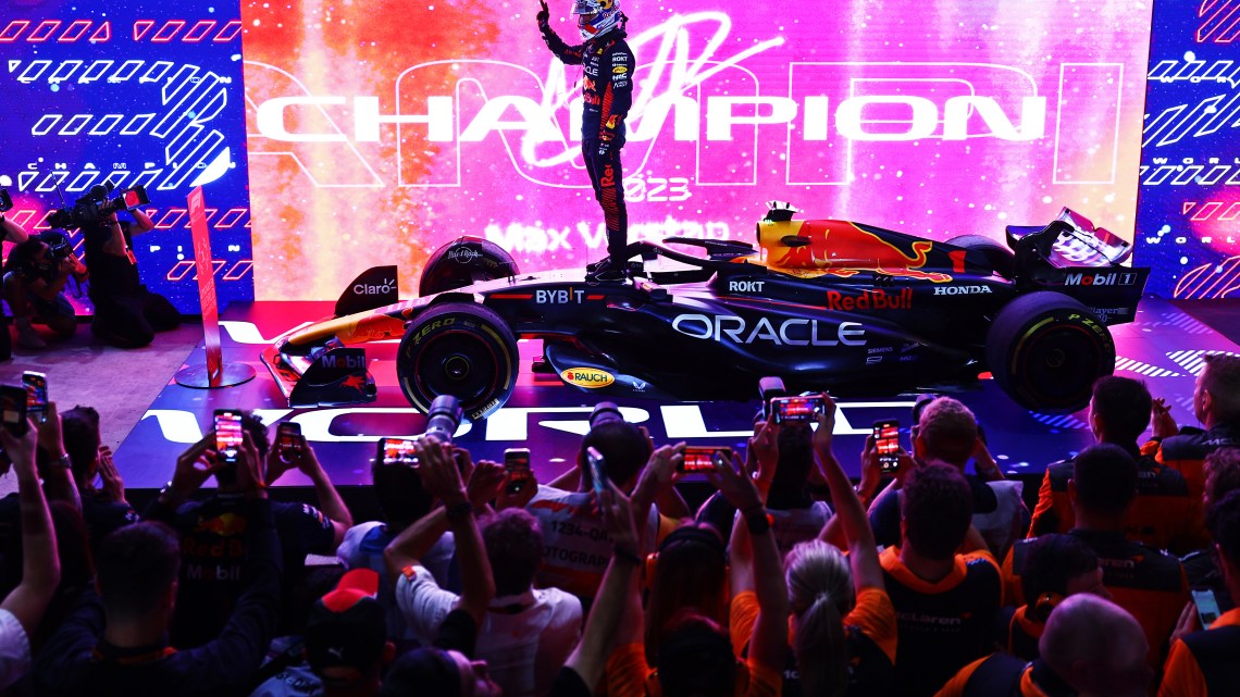 Max Verstappen is crowned 2023 Formula 1 world champion