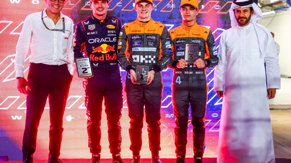 Piastri secures Qatar GP Sprint Race as Verstappen crowned champion