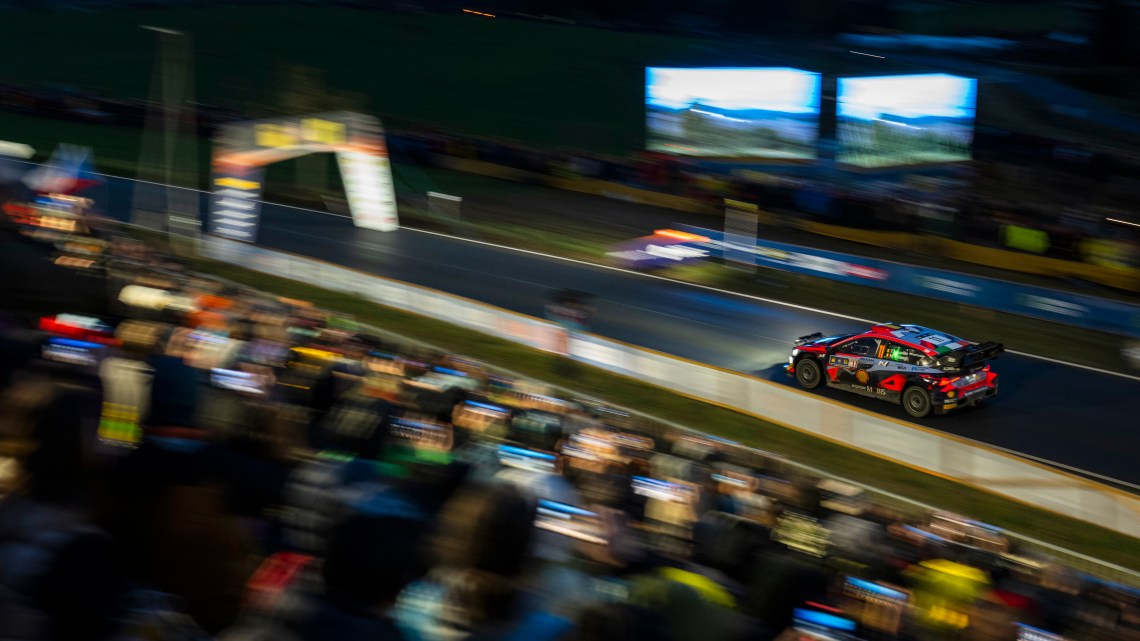 Central European Rally: Neuville leads inaugural opening day ahead of Tanak