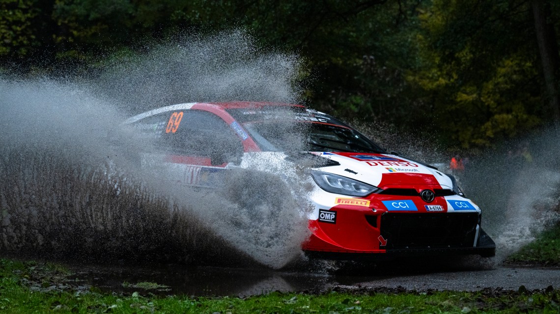 Central European Rally: Rovanpera poised to take title after first full day