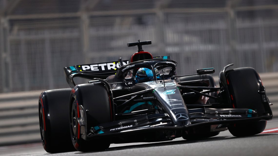Russell tops final F1 practice session of season in Abu Dhabi