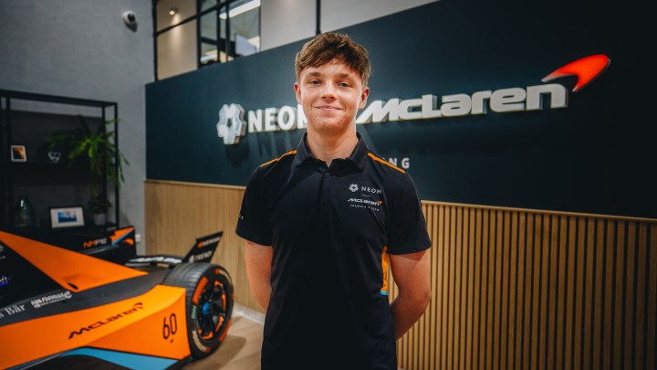 McLaren Formula E announce Taylor Barnard as reserve and development driver