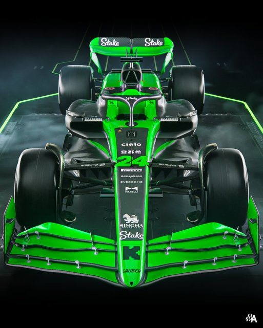Stake F1 embrace new identity with bold 2024 livery