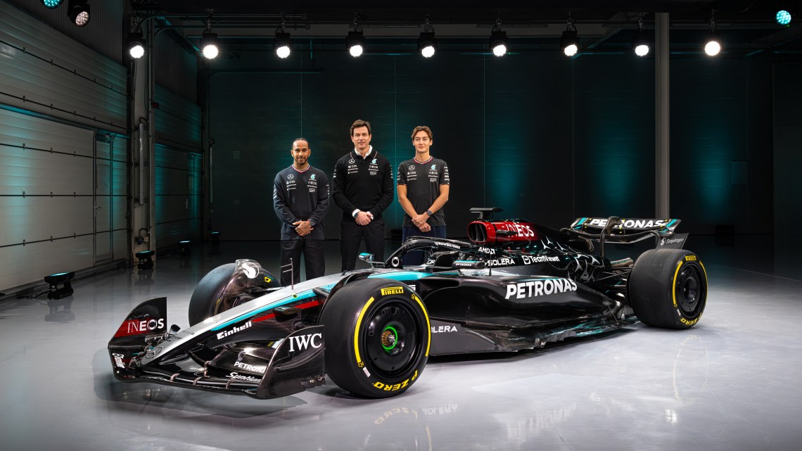 Mercedes showcase striking W15 as team look to chase down Red Bull