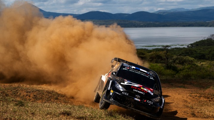 Rovanpera takes lead of Safari Rally Kenya with clean sweep