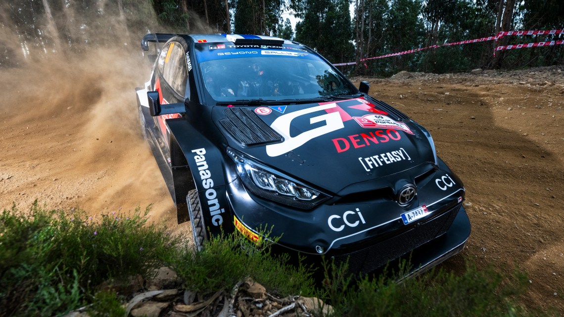 Rovanpera leads Toyota top three in WRC Rally de Portugal