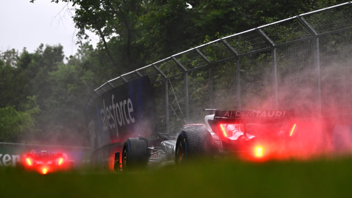 Wet weather predicted for the Canadian Grand Prix