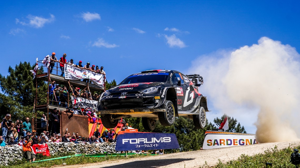 Ogier leads as Neuville retires in WRC Rally Italia Sardegna