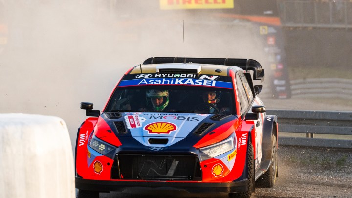 Tanak gives update after hitting a deer in Rally Poland