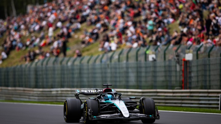 George Russell disqualified from Belgian GP for underweight car