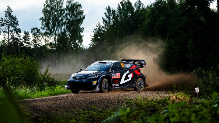 Rovanpera takes overnight lead at Rally Latvia