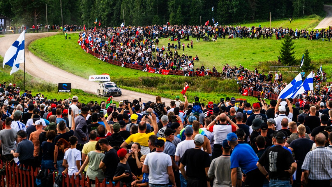 Ogier takes Rally Finland WRC win after Rovanpera crashes out