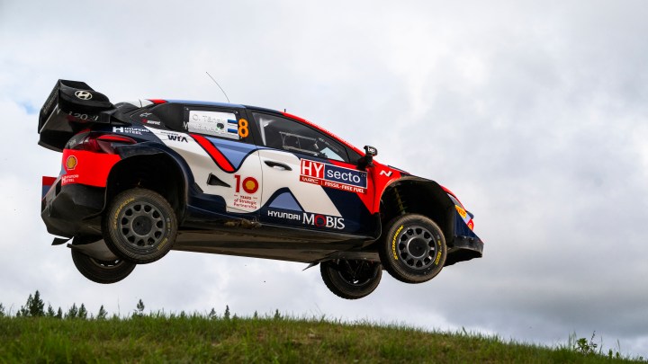 Tänak and Järveoja out of Rally Finland after SS3 crash