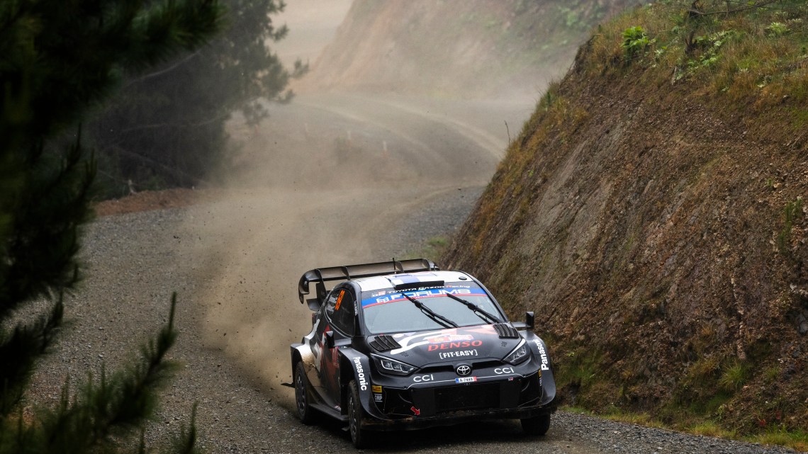 Rovanpera takes Rally Chile lead as Ogier retires from day