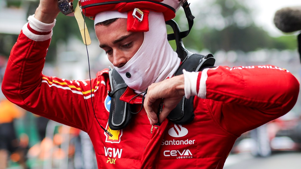 Leclerc avoids Verstappen punishment with fine for Mexico GP language