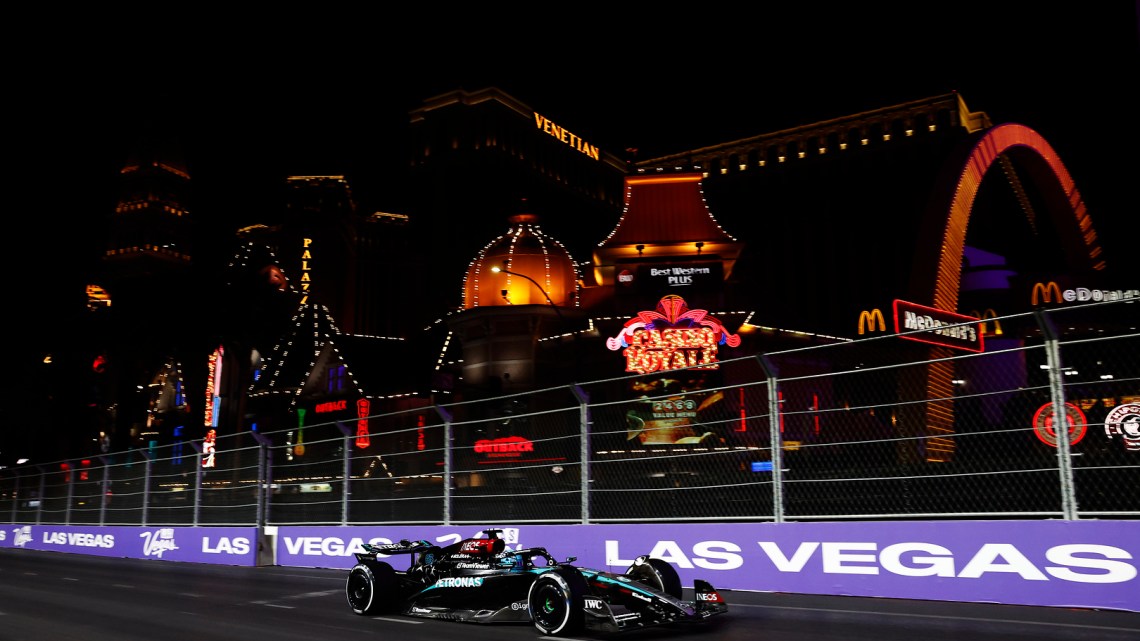 Russell pips Sainz and Gasly to Las Vegas GP pole position